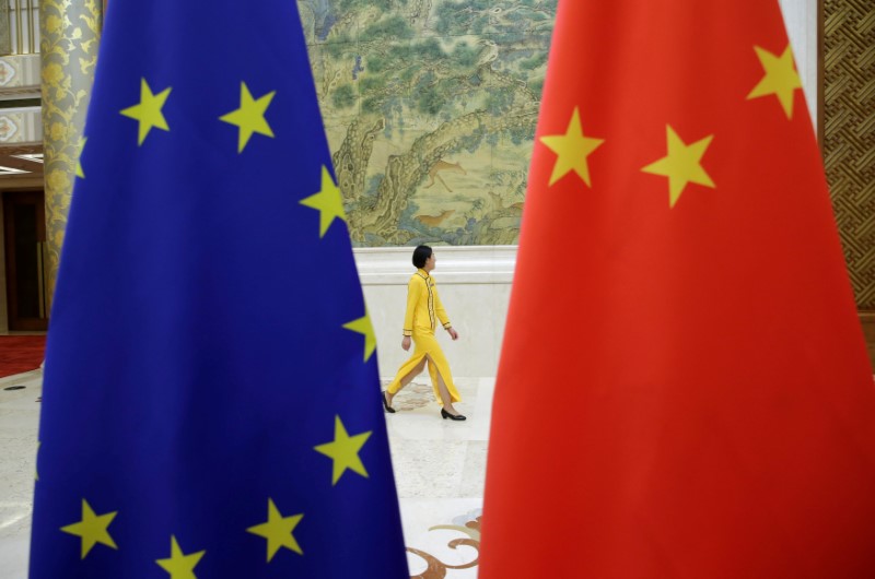 China Vice Premier Liu says China, E.U. aim to conclude talks on bilateral investment deal
