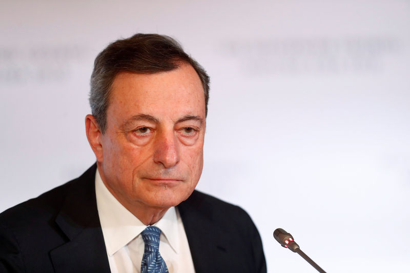 ECB patient and gradual with rate hikes, Draghi says