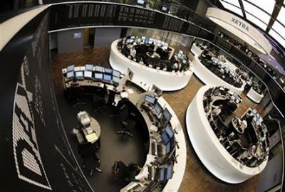 German blue-chip DAX index down more than 3pc in late afternoon