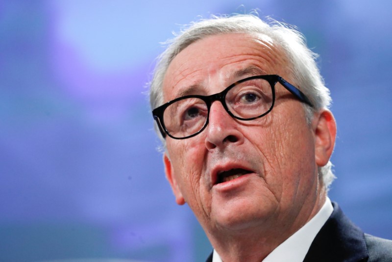 EU's Juncker 'upbeat and relaxed' ahead of Trump trade meeting