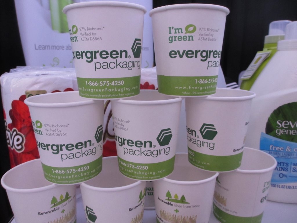 Evergreen launches 'fully renewable' cups