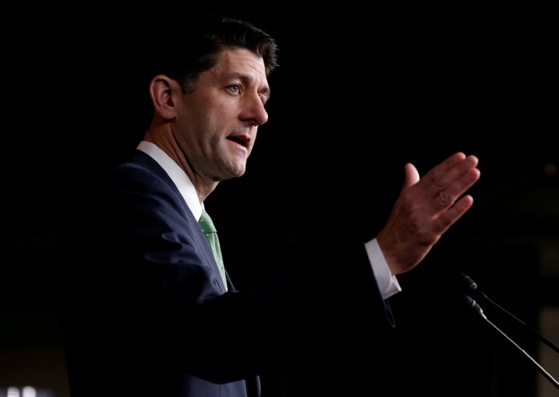 House Speaker Ryan says he believes upbeat Treasury tax study