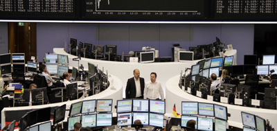 European shares rebound on corporate results and takeover activity