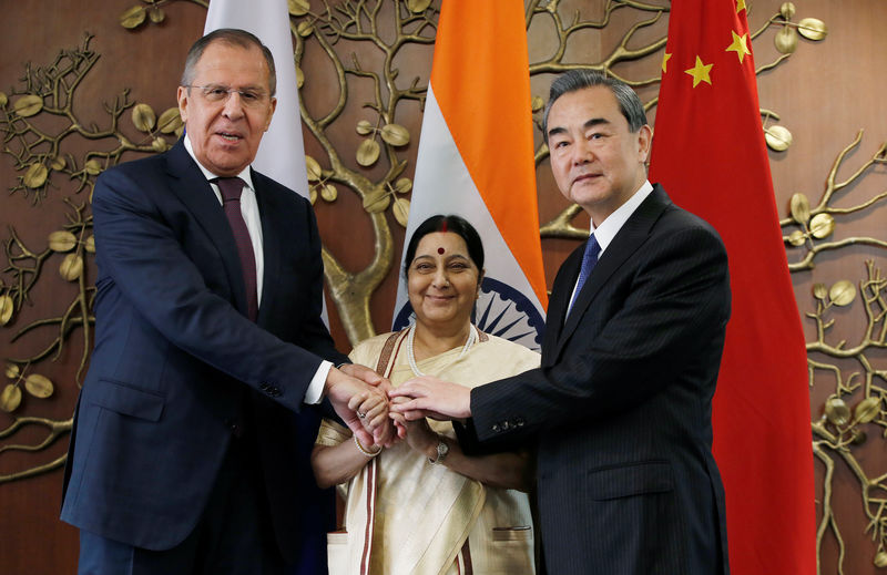 Russia urges India to line up behind China's Belt and Road initiative