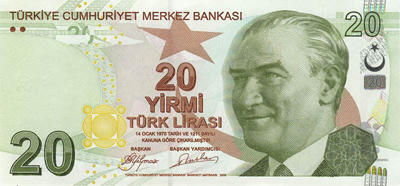 Turkish lira's real effective exchange rate at 94.33 in October