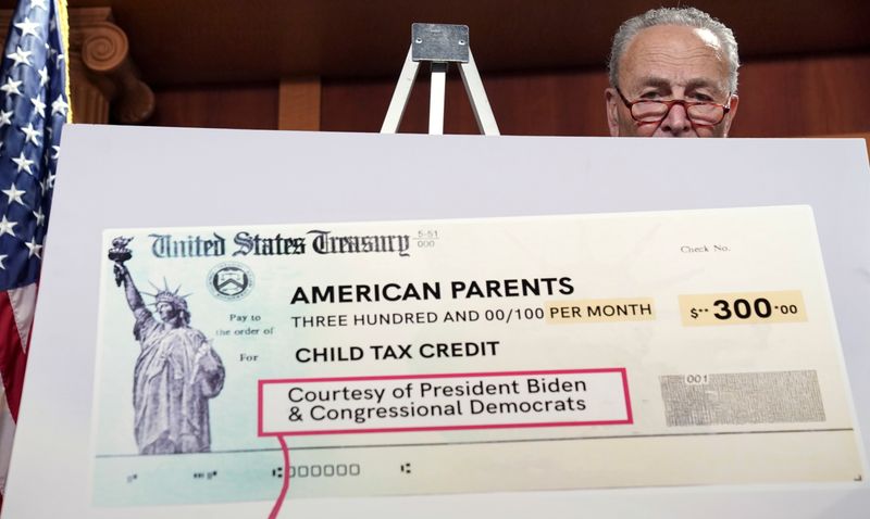 Explainer-What are the child tax credits Democrats are battling over?