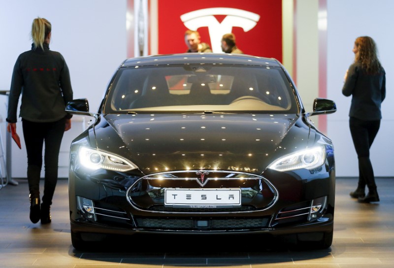 Tesla, Merck Rise Premarket; 3M Falls