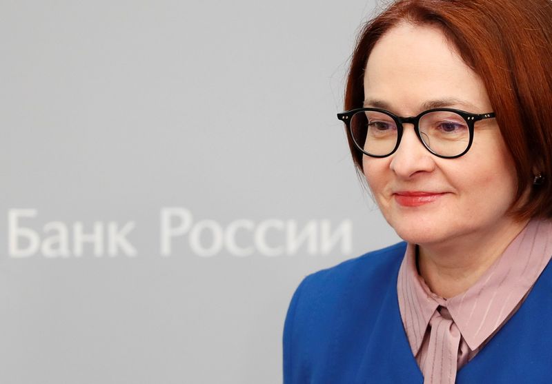 Russian central bank not expecting double-digit rates, says Nabiullina