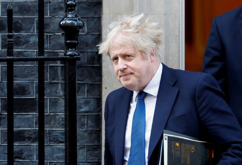 UK PM Johnson says pressure building to cut Russia off from SWIFT
