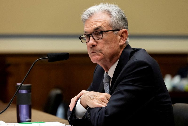Fed's Powell backs quarter point March rate hike; open to bigger moves later