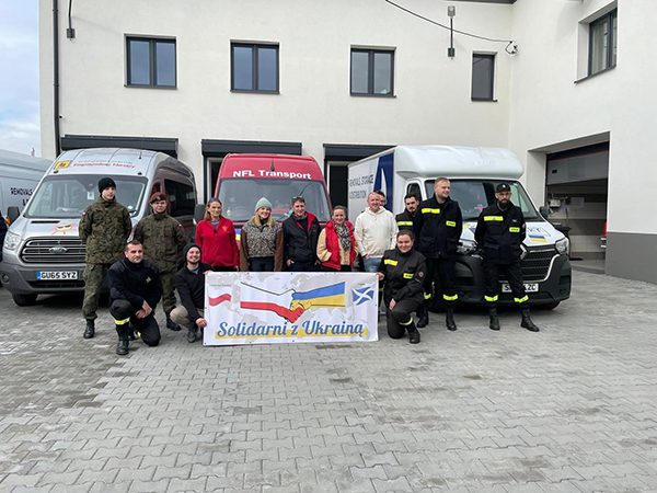 Ostles Supports Aid Effort to Ukraine
