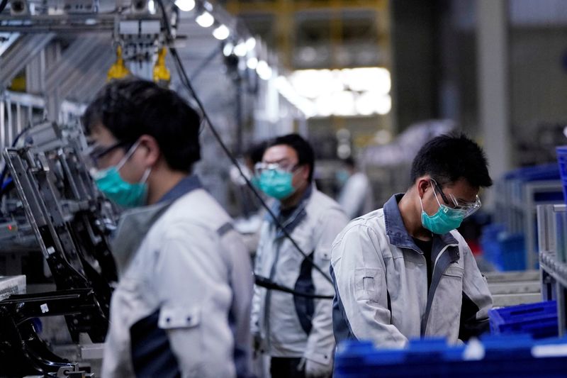 China's factory activity likely contracted more slowly in May - Reuters poll