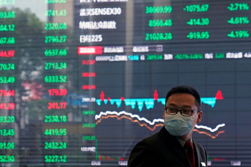 Asian stocks sink as Fed fears batter tech, China concerns grow