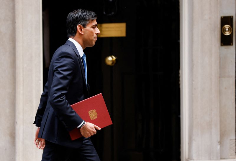 UK's Sunak: Tight labour market adding to inflation pressures