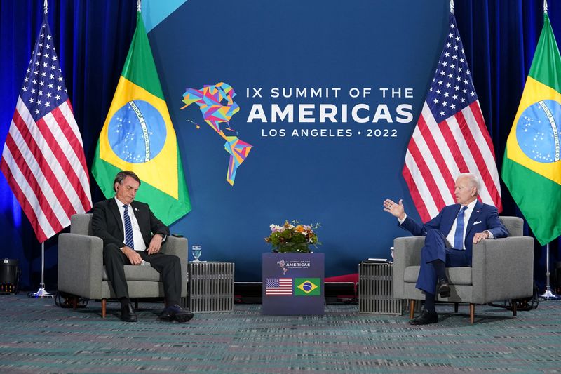Biden promised Bolsonaro U.S. would reconsider tariffs on Brazil steel -sources