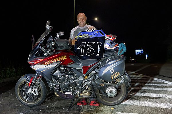 New World Record Set on Bridgestone Battlax Sport Touring T32 Motorcycle Tyres