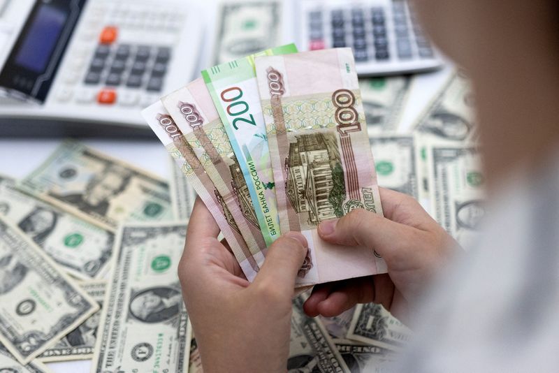 Russian rouble approaches multi-year highs after rate cut
