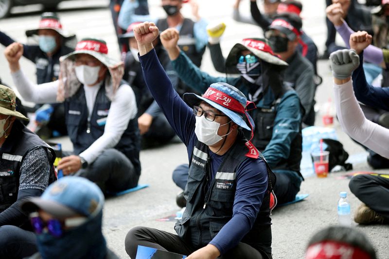 South Korea trucker strike enters 7th day as economy faces risks