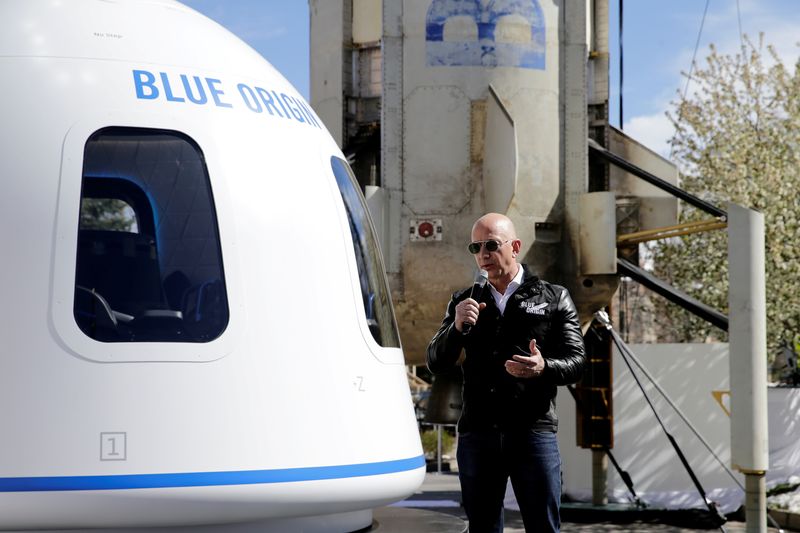 Bezos' Blue Origin suffers rocket failure during uncrewed mission