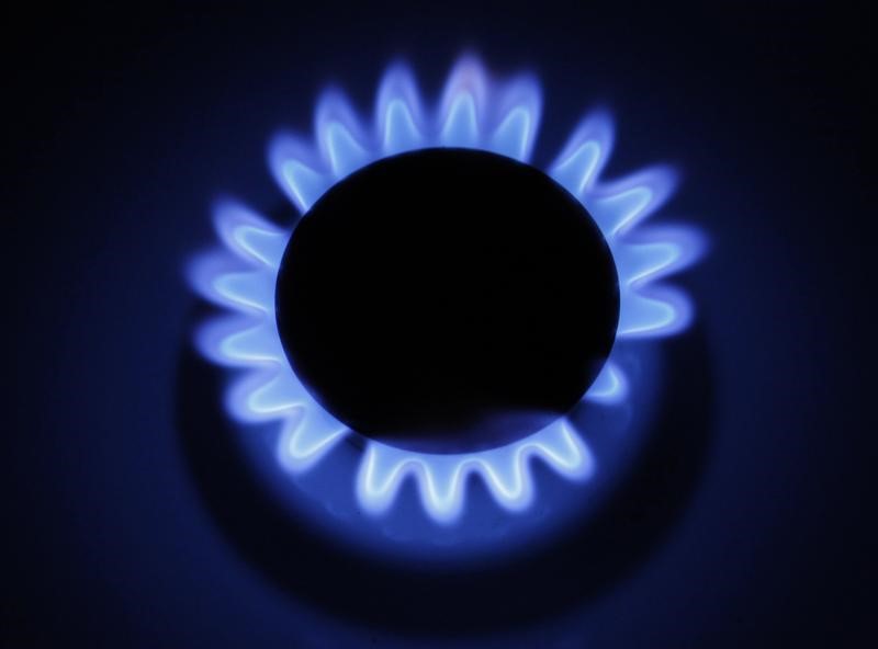 Natural gas holds above  despite rare storage build in winter