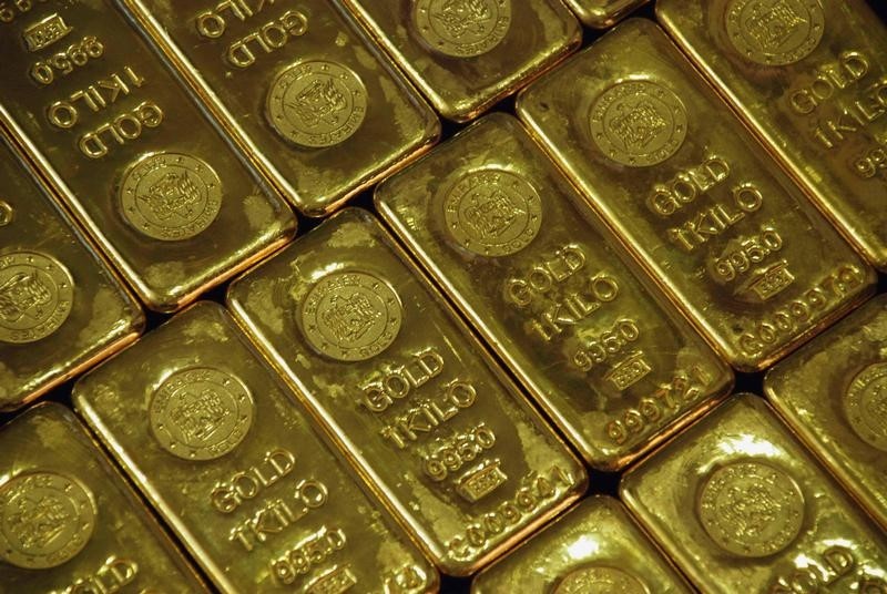 Gold sees some relief as dollar falls, rate hike fears cloud outlook