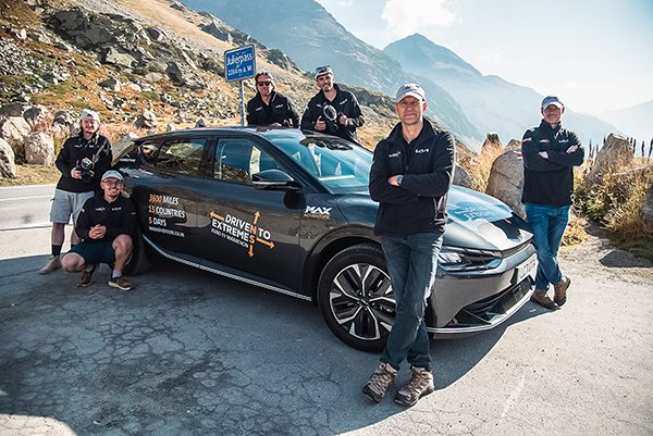 Kumho’s ECSTA Tyre Gets to Grips with Driven to Extremes Euro EV Marathon