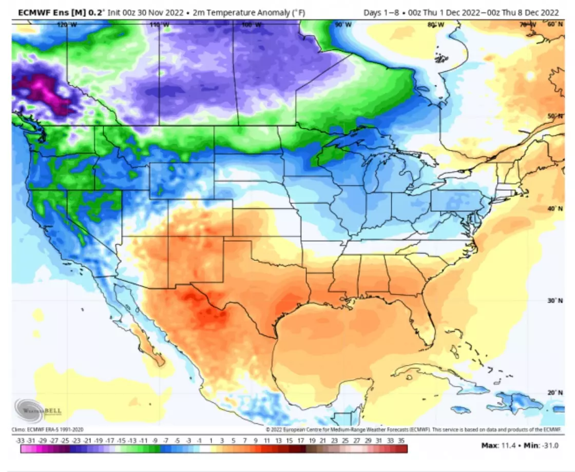 Natural Gas: Will December Bring the Cold to Prevent a Rout?