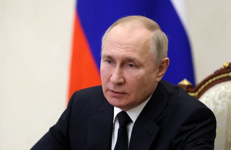 Putin acknowledges Russia's war in Ukraine could be a long one