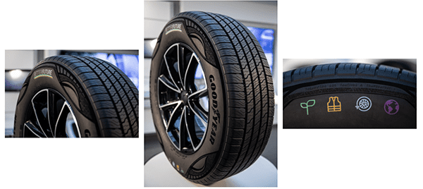 Goodyear Unveils 90% Sustainable-Material Demonstration Tyre, Approved for Road Use