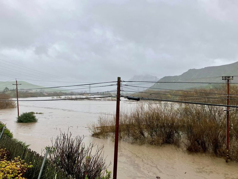 Storms inundate California, provoking mudslides, evacuations