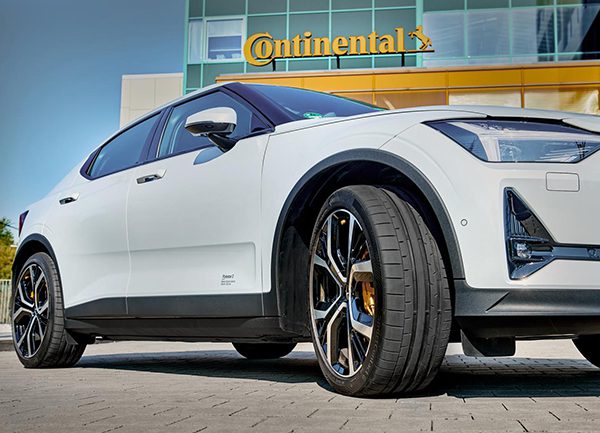 All Current Car Tyres from Continental Are Suitable for Electric Cars