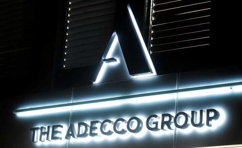 Adecco sales top forecast as corporate Europe hires temps
