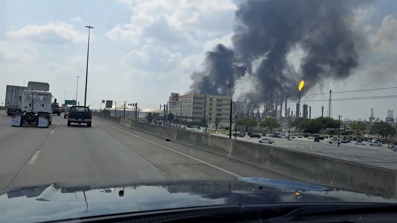 Reignited fire put out at Shell's Texas chemicals plant