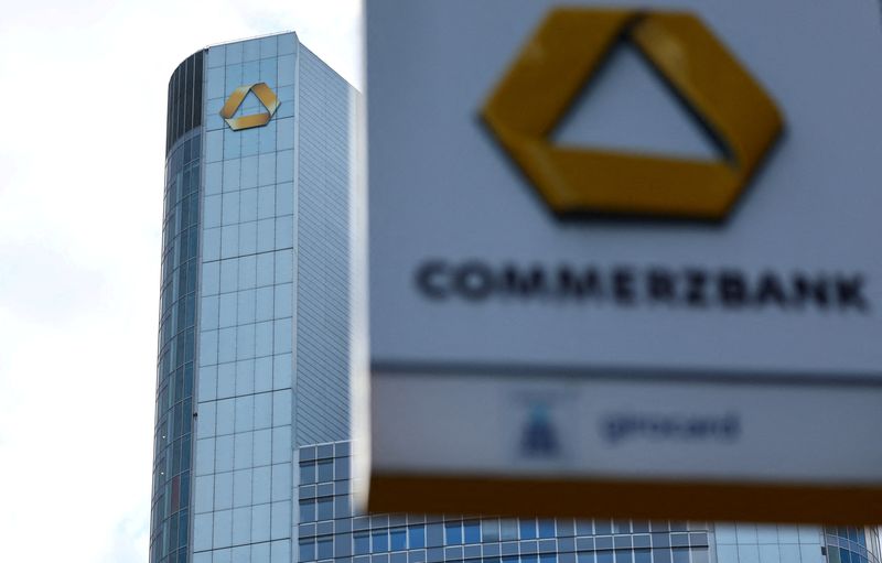 Commerzbank shares fall after report on strategy review